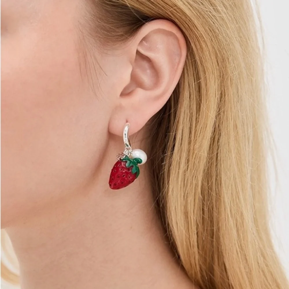 Tory Burch Strawberry Earrings